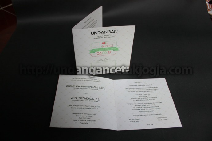 Undangan Pernikahan Murah 02