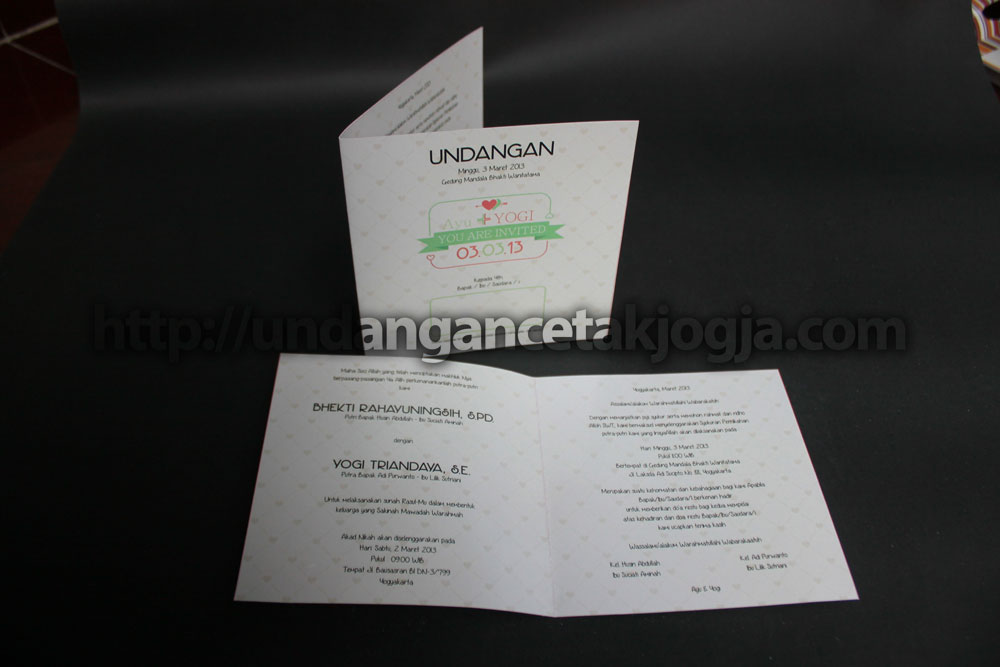Undangan Pernikahan Murah 02