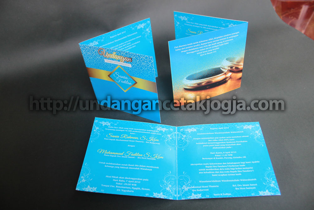 Undangan Pernikahan Murah Jogjakarta