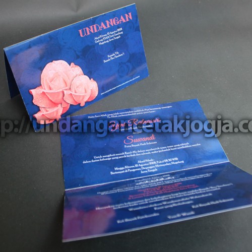 Undangan kertas Ivory Murah Yeni & Wandi