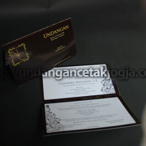 Undangan Etnik Jawa  Nita & Chandra