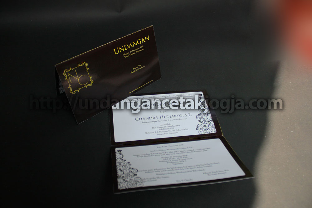 Undangan Etnik Jawa  Nita & Chandra