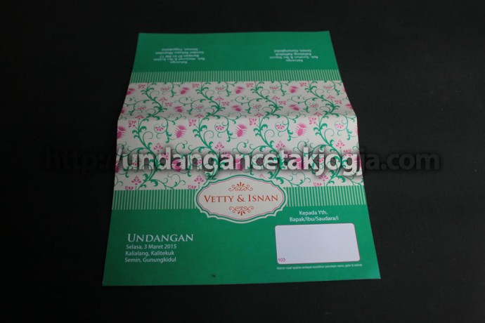 Undangan Pernikahan Vintage Murah 03