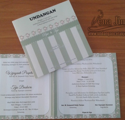 Undangan Vintage Murah