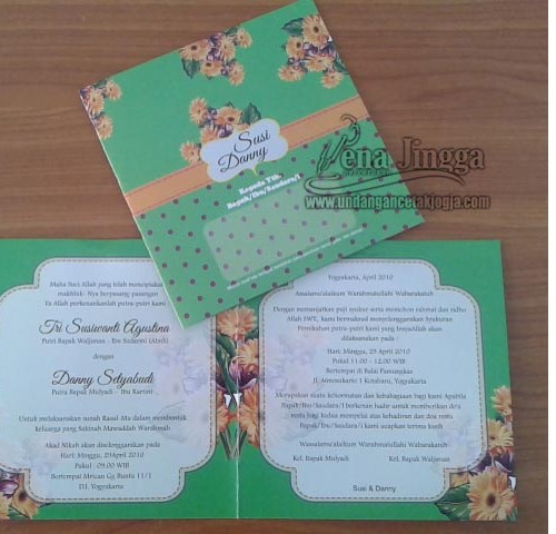Undangan Pernikahan Vintage Murah 06