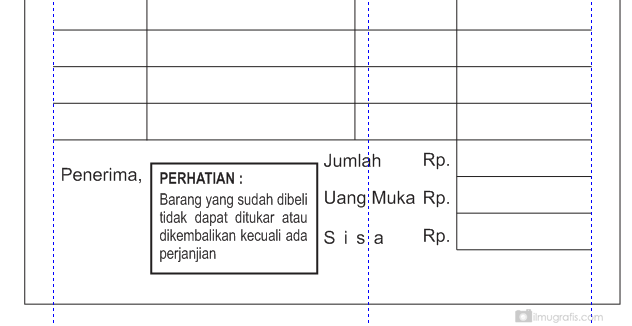 Cetak Nota Murah Jogja