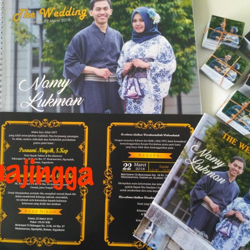 undangan pernikahan fullcolour