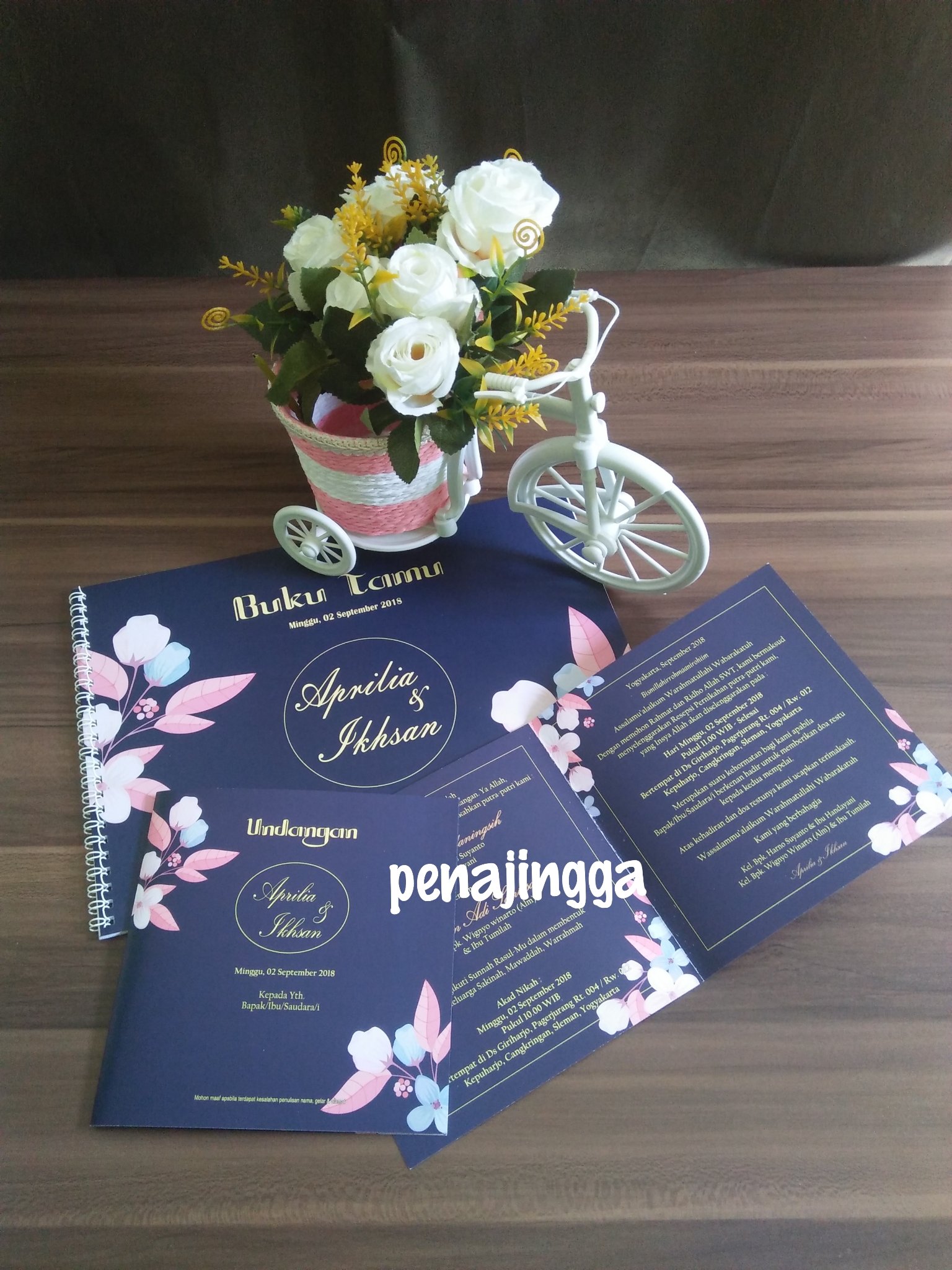 undangan nikah vintage jogja