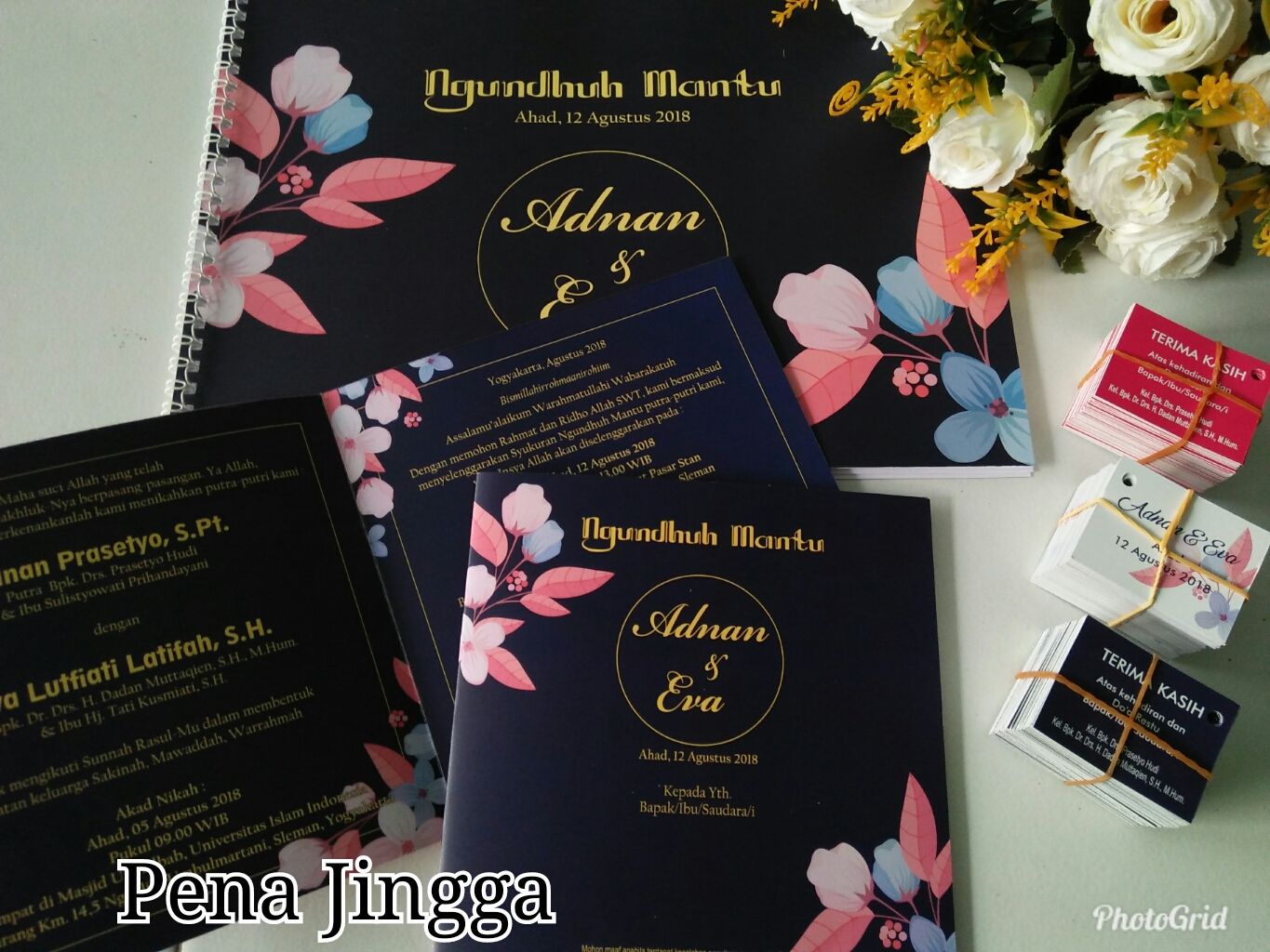 Undangan Pernikahan Vintage Jogja