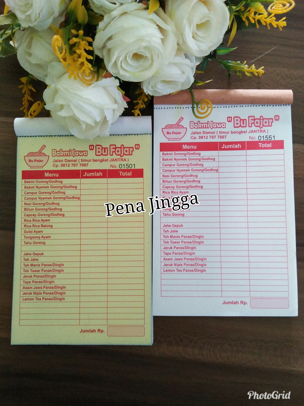 Cetak Nota Murah Jogja