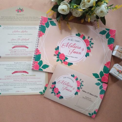 Undangan Pernikahan Tema Vintage