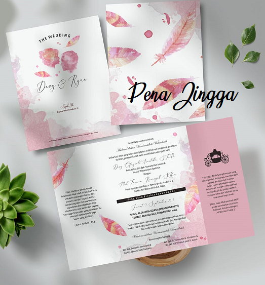 Undangan Pernikahan Jogja Blangko