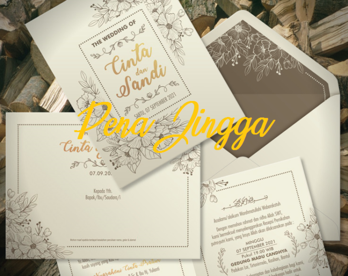 Undangan Pernikahan Jogja Cinta-Sandi