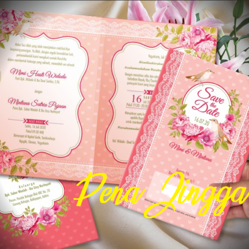 Undangan Pernikahan Jogja Floral